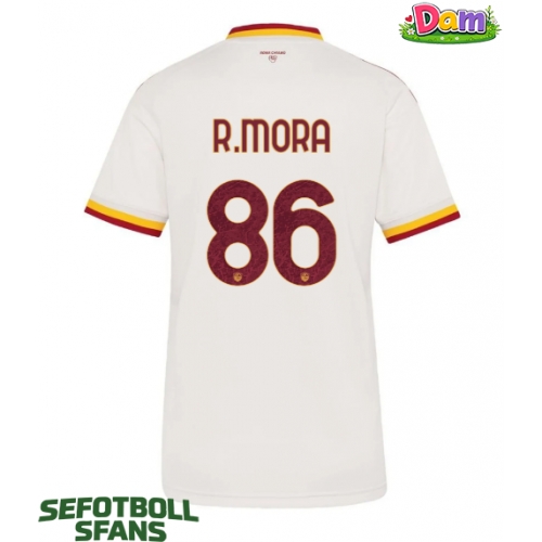 AS Roma Rodrigo Mora #86 Bortatröja Kvinnor 2026-27 Kortärmad